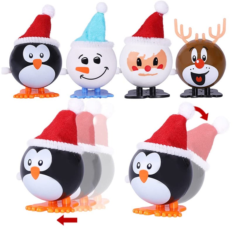 Max Fun ماكس فن 12 قطعة ألعاب عيد الميلاد القابلة لللف لمستلزمات الحفلات وحقائب الهدايا (ألعاب عيد الميلاد القابلة لللف) - Image 3